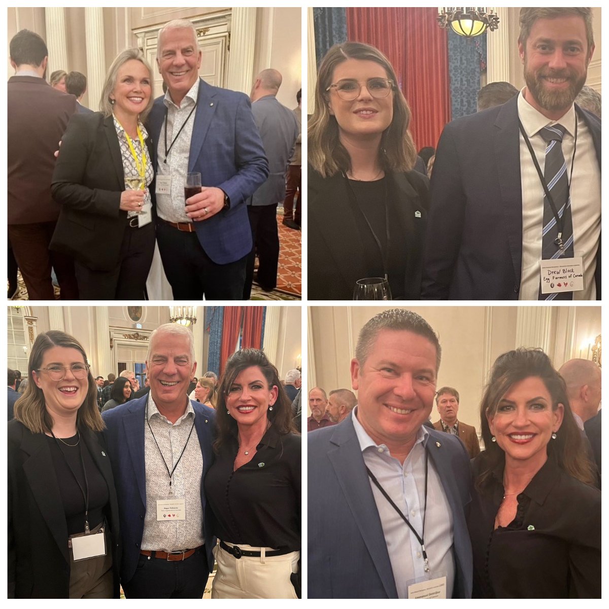 Thanks to everyone in the CDN Poultry &amp; Egg Sector for hosting such a wonderful reception last night in Ottawa. 

 <a href="/LaurieKarson1/">Laurie Karson</a>  #CatherineBurns #cdnag <a href="/eggsoeufs/">Egg Farmers</a> @TheInsideCoop <a href="/TurkeyFarmersCa/">Turkey Farmers of Canada</a> <a href="/PelisseroRoger/">Roger Pelissero 🇨🇦</a> #EmmanuelDestrijker <a href="/Agproudmary/">Senator Mary Robinson</a> @TheInsideCoop <a href="/CHEP_POIC/">The Canadian Hatching Egg Producers</a>