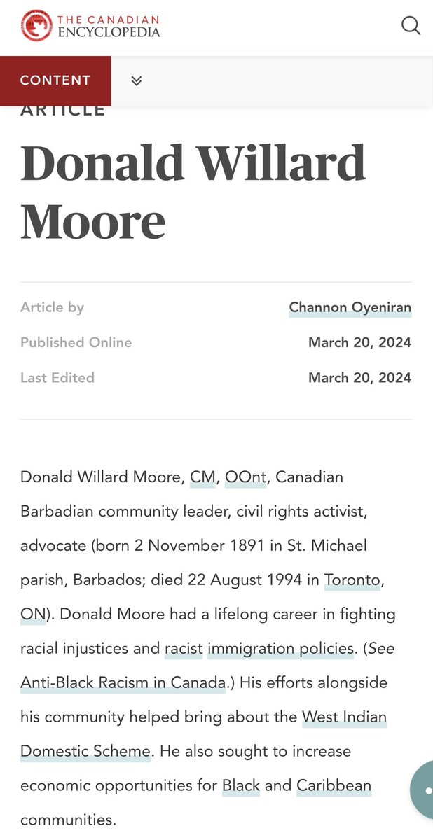 LookingBackInto's tweet photo. It was an absolute honour to write about the life and legacy of Donald W. Moore-an absolute leader, in every sense of the word, for the civil rights of people of African descent in this country 🙏🏾🙌🏾

Article link: https://t.co/jSWK2aobD6 https://t.co/C6TnVpyNoI