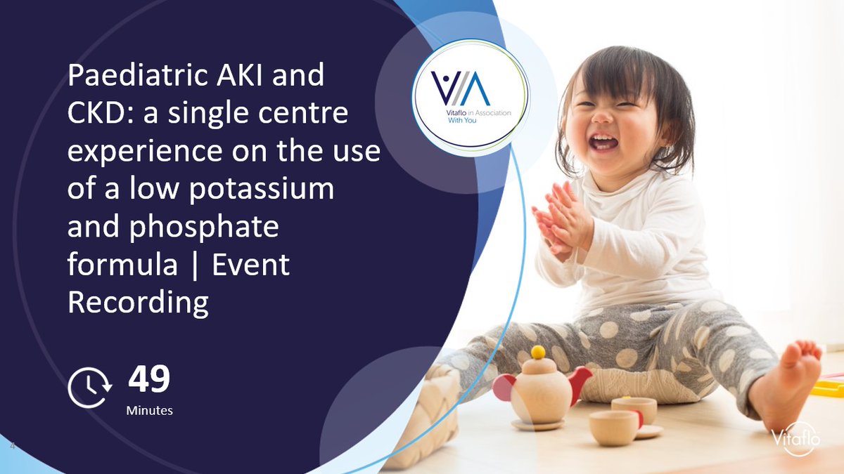 🌐👩‍⚕️Catch the replay of our highly informative webinar 'Paediatric AKI and CKD: a single centre experience on the use of a low potassium, low phosphate formula.' Presented by expert speaker, Dr Sangeet Sidhu, Paediatric Nephrologist, Malaysia.🎥🔬 Watch the webinar now!