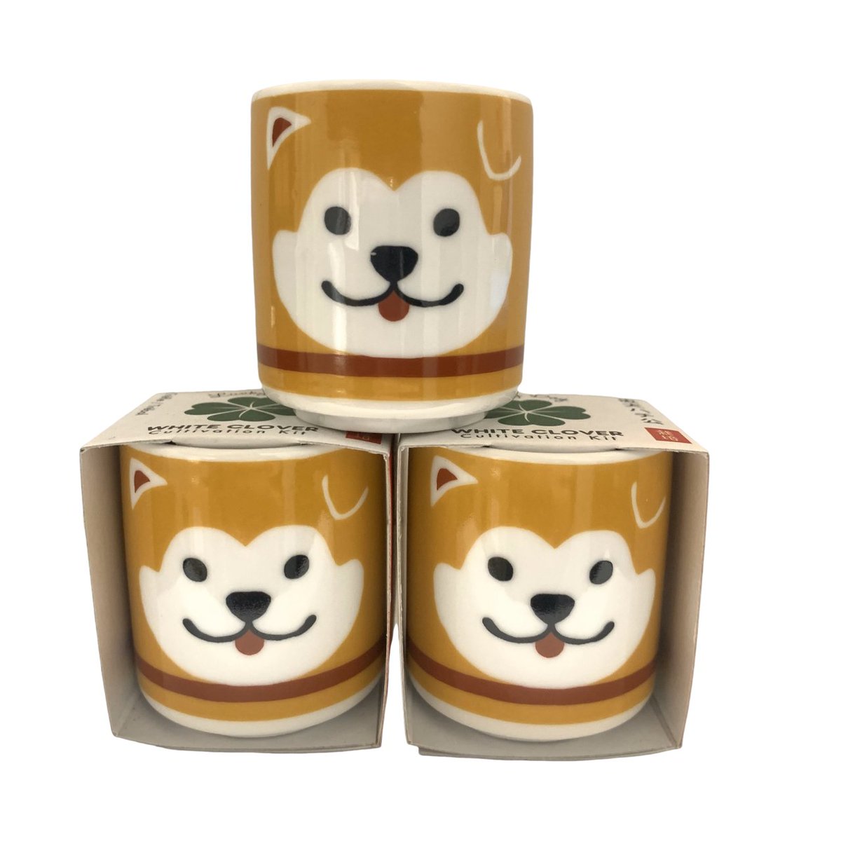 NEW IN ｜‐Lucky Dog Hachi Plant Growing Kit－ Embrace the charm of Japanese tradition with the ‘Lucky Dog Hachi Plant Growing Kit’ This quaint ceramic pot, adorned with the beloved the Lucky Dog Hachi motif, the sweet and loyal Akita dog. #swaygallery #swaygallerylondon