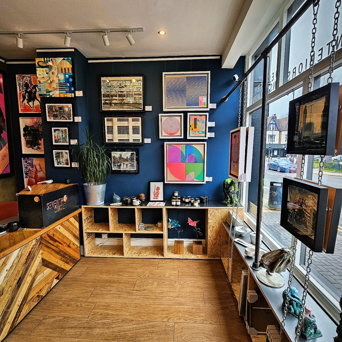 thinkBIGart's tweet photo. Big news from Seventh Circle!

They have reopened today, bringing their beloved framing studio back to the gallery at St Mary’s Row, Moseley.

Uniting their services under one roof, Seventh Circle aim to provide the seamless experience their customers have come to love. https://t.co/1EwplGA566