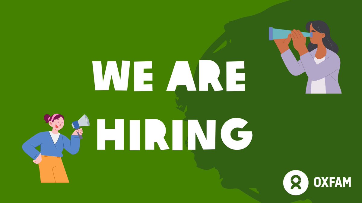 ‼️ We are hiring an EU Policy Advisor for Palestine & MENA. Can you: ✅ Develop & implement advocacy strategies to influence the EU on Gaza & MENA? ✅ Develop & disseminate policy messages? ✅ Build networks? ✅ Implement feminist principles? 👉 oxfam.org/en/work-us