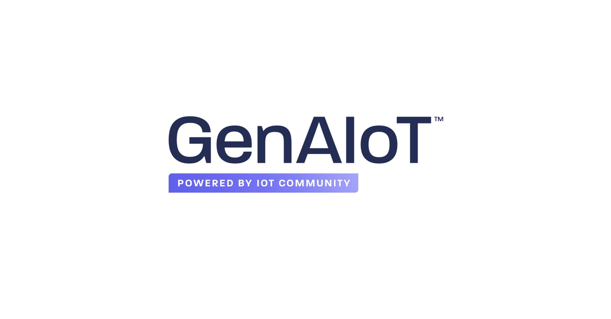 The IoT Community - Internet of Things Community announces the launch of GenAIoT, a new industry solution category that fuses Generative AI and AIoT to operationalize Industrial and Enterprise IoT dlvr.it/T4PSYp