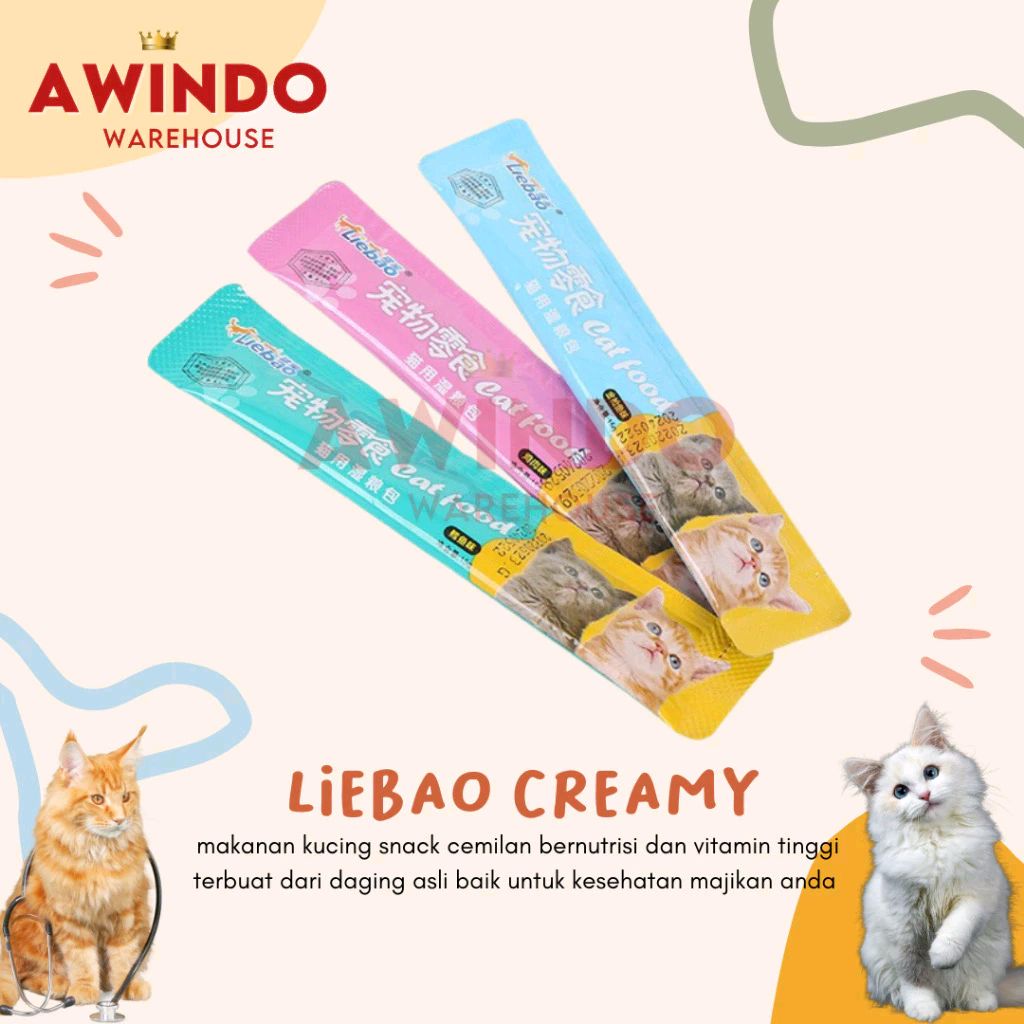 gppblue's tweet image. Cek #LIEBAO CREAMY #CAT - #MakananKucing Adult #Kitten Lie Bao Cat Strips dengan harga Rp780. Dapatkan di #ShopeeID sekarang! shope.ee/10fa83neoW?sha… #anabul