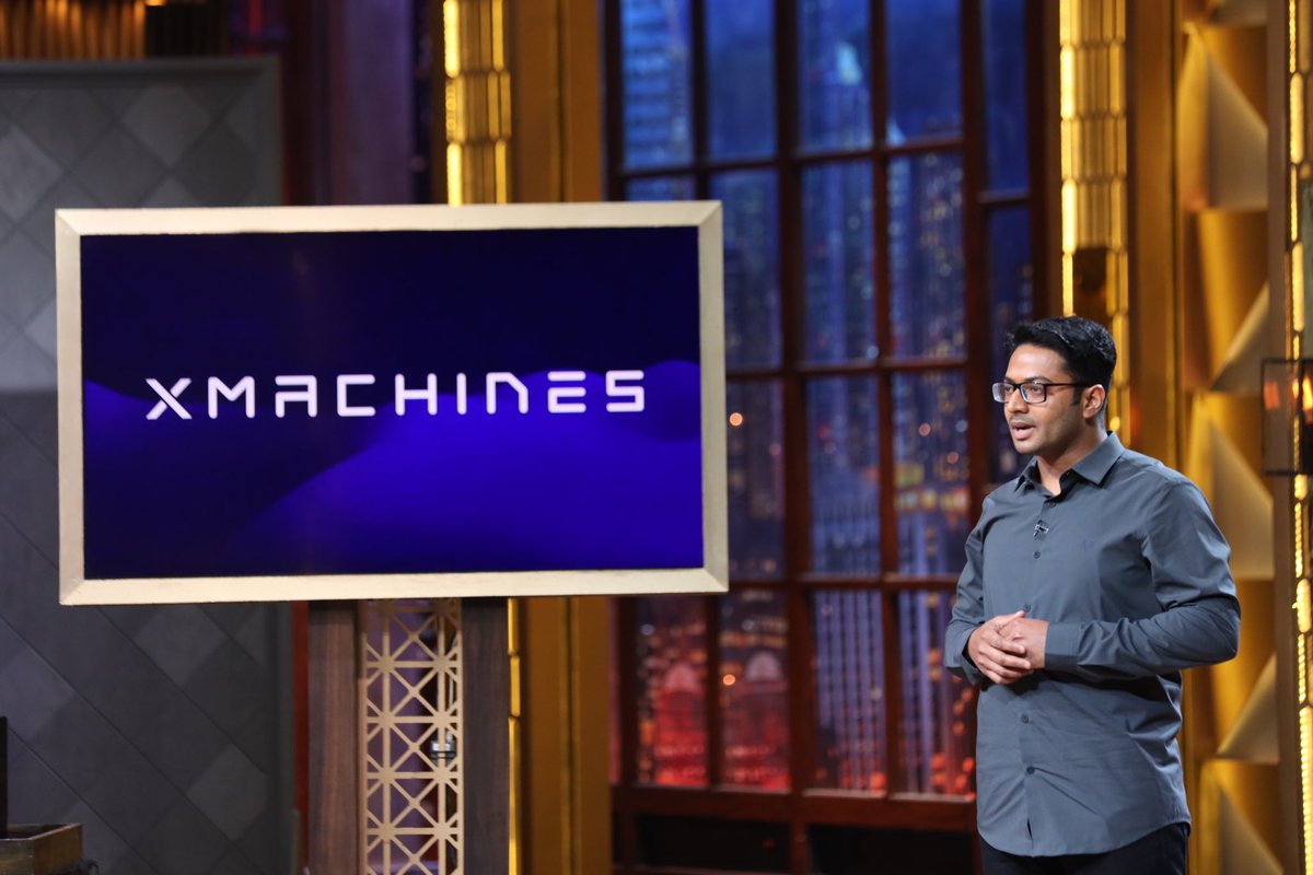 #XMachines is on its way to awe the Sharks with its Robotics and AI-led technology!🤩

Watch us pitch on Shark Tank S3 tonight!🦈

Stream new episodes ofShark Tank S3, from Mon-Fri 10 PM, on Sony LIV.

#SharkTankIndiaSeason3OnSonyLIV
#SharkTankIndia
#SharkTankIndiaOnSonyLIV
