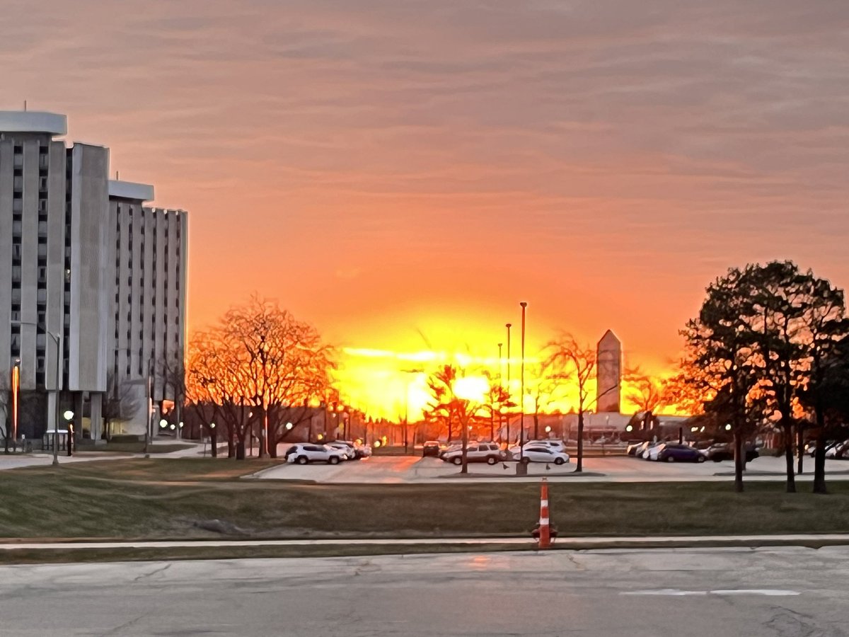 Nothing like these DeKalb mornings #intent