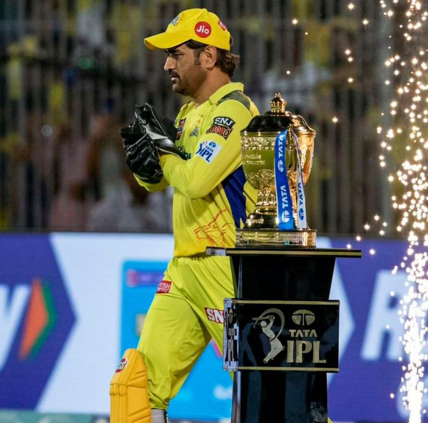 YoRahul007's tweet photo. The Greatest captain of IPL.

#MSDhoni #IPL2024 #CSK #ThankYou https://t.co/D9J3dP81Wd
