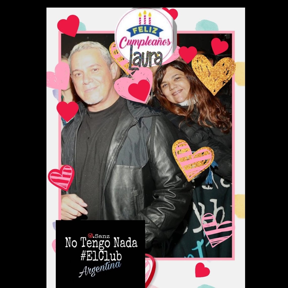 Hoy está cumpliendo años 🎂🎊🎉💞 nuestra querida @Lala37La  tan especial, alegre y siempre sumando, dando lo mejor @AlejandroSanz 🙏 un cariñito de tu parte ❤️ #FelizCumpleLau #hazquesuceda🫶 @NoTengoNadaGt @NoTengoNadaCh @NoTengoNadaMx @NoTengoNadaArg