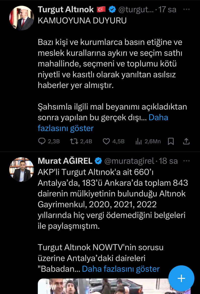 Ben alt kısımda paylaşılana daha çok inanıyorum… @muratagirel ‘in belgelerle paylaşım yapması , bende güven oluşturuyor.