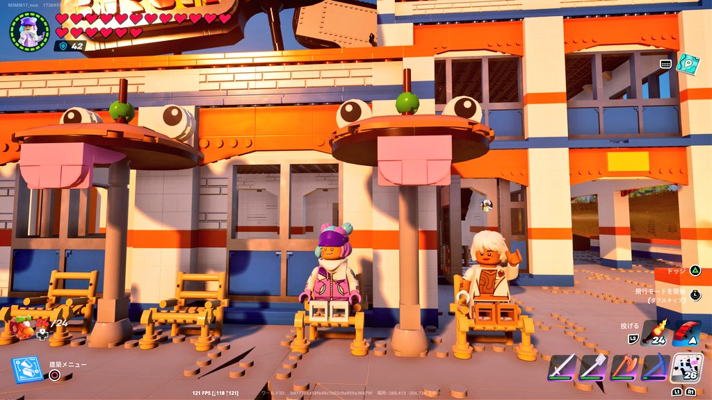 Mim1kkyu_'s tweet image. ペコの島でレゴ🫶
水辺にハンバーガーショップつくった～♥︎かわいい〜！！