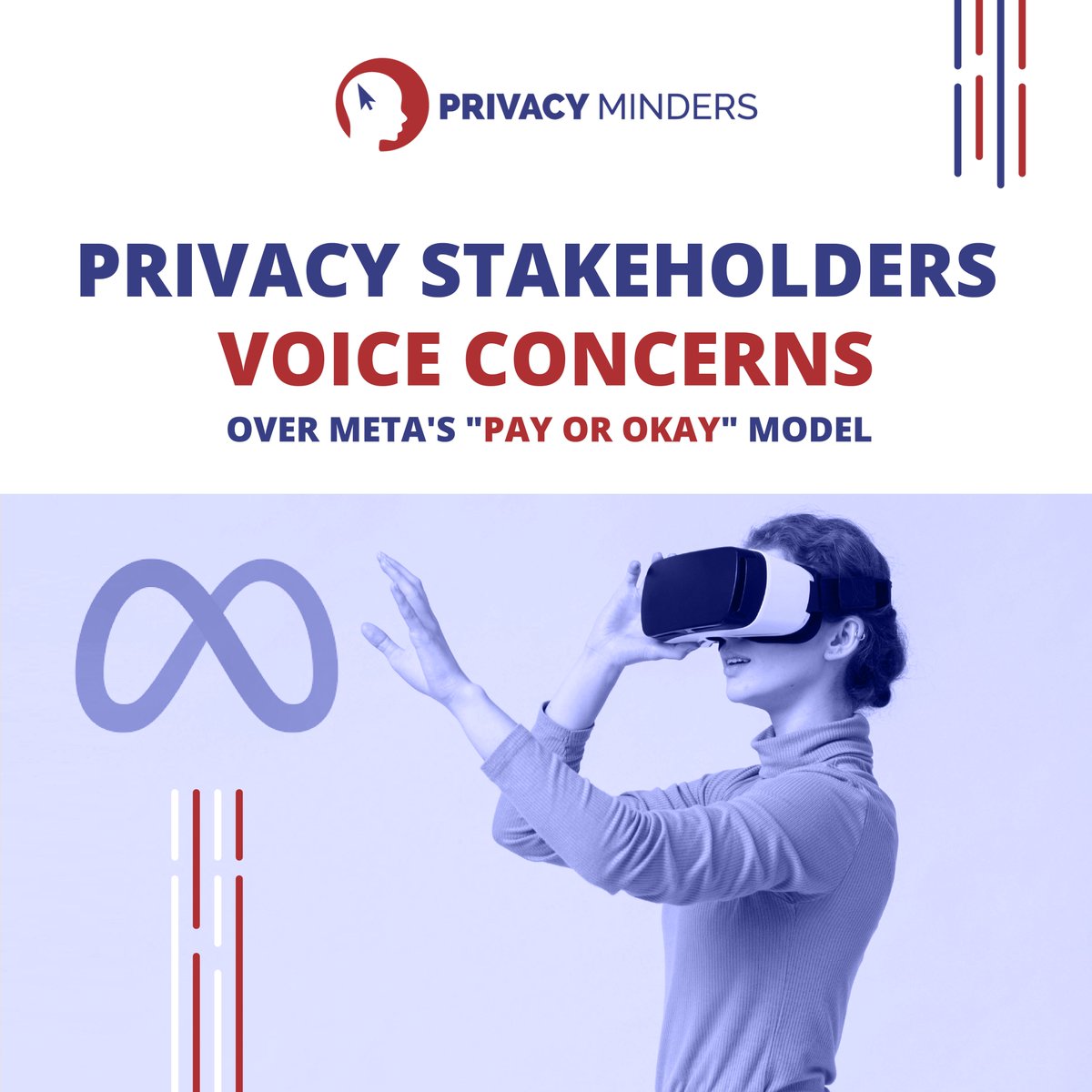 ostrai_ai's tweet photo. A joint complaint letter from NGOs was sent to the European Data Protection Board to raise concerns over #Meta's ''Pay or Ok'' model. Meta insist that their practice is compliant.
#dataprotection #consent #GDPR #freedomofchoice

Read more at https://t.co/Ot23PPEFRS https://t.co/uWLVKsGf0g