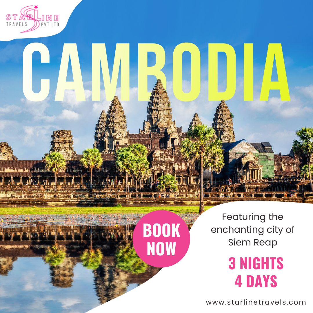 Book your journey today!👇

starlinetravels.com/locations/camb…

#toursandtravels #holiday2024 #starlinetravels #travellife #traveldaires #explorecambodia #cambodiaadventures #DiscoverCambodia #cambodiatravel #cambodiatourism #siemreapexperience #cambodiadestinations
#TemplesOfCambodia