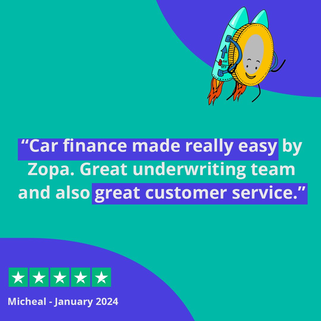 Thank you for choosing Zopa💚 #ZopaBank #HappyCustomers #ResponsibleLending