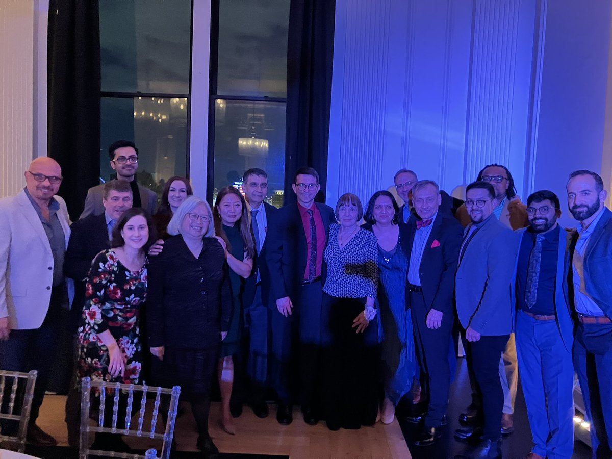 A wonderful night at NKF Honors celebrating kidney patients and health professionals. So proud of Dr. Bastl and our fellow Janghir for their awards! #TempleNephrologyFellowship