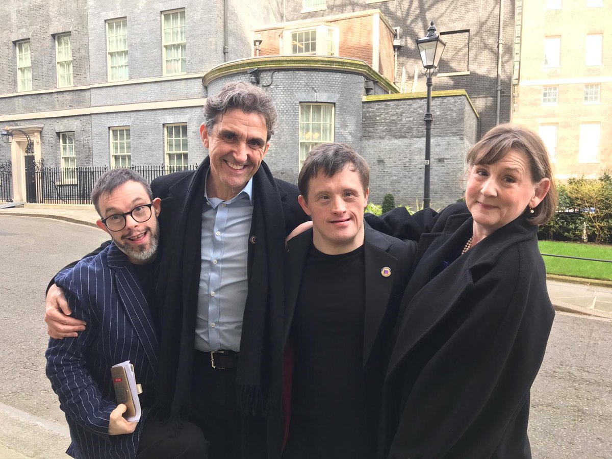 Well I might be celebrating #WDSD24 with some really good friends at No. 10 Down Syndrome Street @ottobaxter @StephenMcGann Heidi Thomas