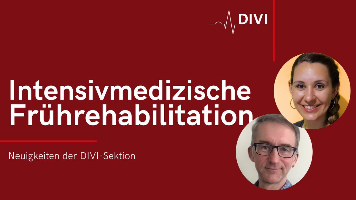 Eine Sammlung von neuen #Studien zur #Frührehabilitation sowie Umfragen und Neuigkeiten zu Frührehabilitation, #Delir, #Outcome u.v.m.: t1p.de/q7ahu. Jeden Monat von der DIVI-Sektion #Intensivmedizin|ischen Frührehabilitation veröffentlicht.