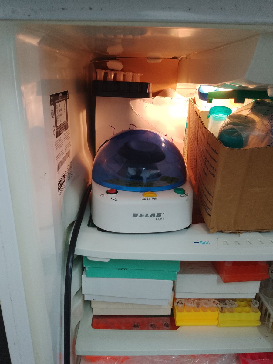 Refrigerated centrifuge in a 3rd world country...