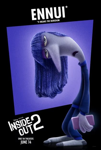 CinematizandoOf's tweet photo. Pôsteres das novas emoções em Divertida Mente 2: Ansiedade, Inveja, Vergonha e Tédio

Estreia 14 de junho nos cinemas 

#DivertidaMente #DivertidaMente2 #InsideOut #InsideOut2 #Ansiedade #Anxiety #Inveja #Envy #Vergonha #Embarrassement #Tédio #Ennui https://t.co/j3dMEROPOZ