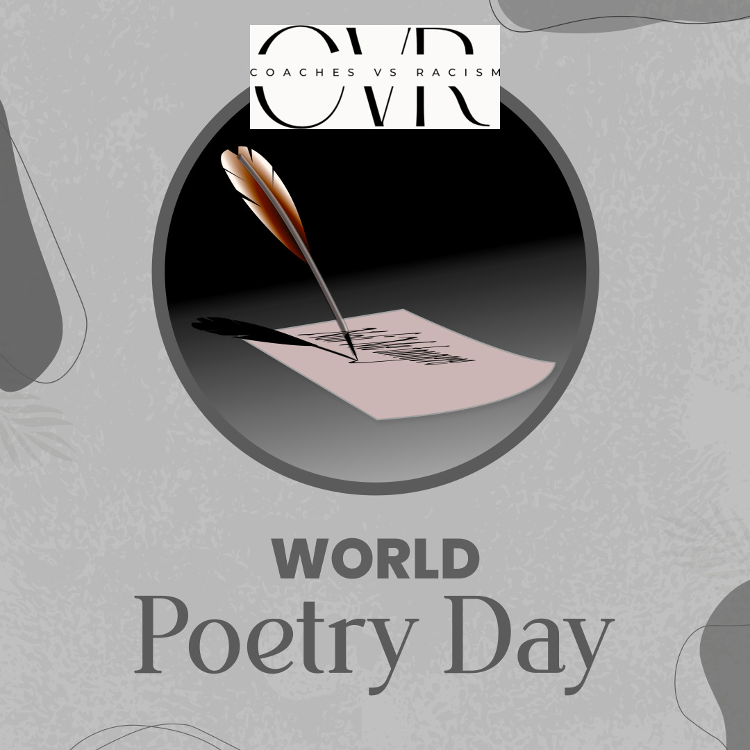 On this special day, let's appreciate the beauty of poetry. Share your favorite poem, write your own verses, or explore the works of renowned poets. Let's inspire each other with the power of language! 💫

#WorldPoetryDay #PoetryMagic #CVR #Coachesvracism