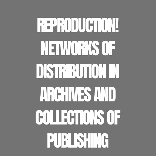 #ForArtHistory2024 #Sessions on Wed 3 April include: Reproduction! Networks of Distribution in Archives and Collections of Publishing Convened by Karen Di Franco and Gustavo Grandal Montero 🌟 With speakers: Amélie Castellanet, Lucia Farinati, Anthony Iles, Jen Kennedy 🌟