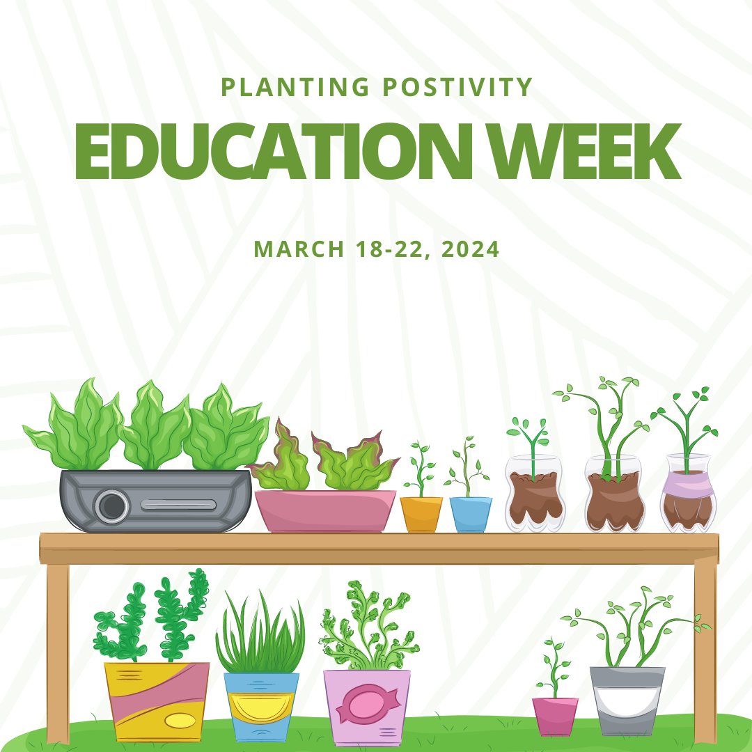 Classrooms are like gardens. Like flowers, students are diverse - they may be heading in different directions, but they all share the same flowerbed. As flowers require water and sunlight, students require positivity and encouragement to grow. #PlantingPostivityNL #NLEduWeek2024