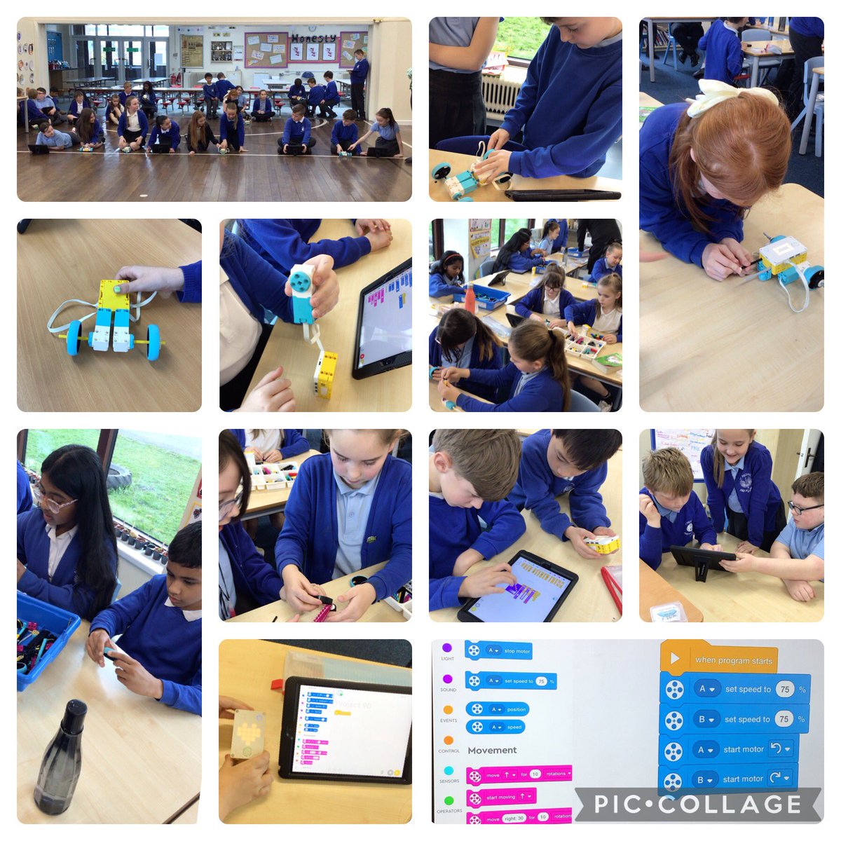 smaaanews's tweet photo. Year 5 loved their Robot Olympic session with @hiimpactconsult this weekπ€π€© They designed and built robots to compete in events such as the agility course, drag race and the last robot standing. #SMAAAComputing https://t.co/uwWCFgCjqn