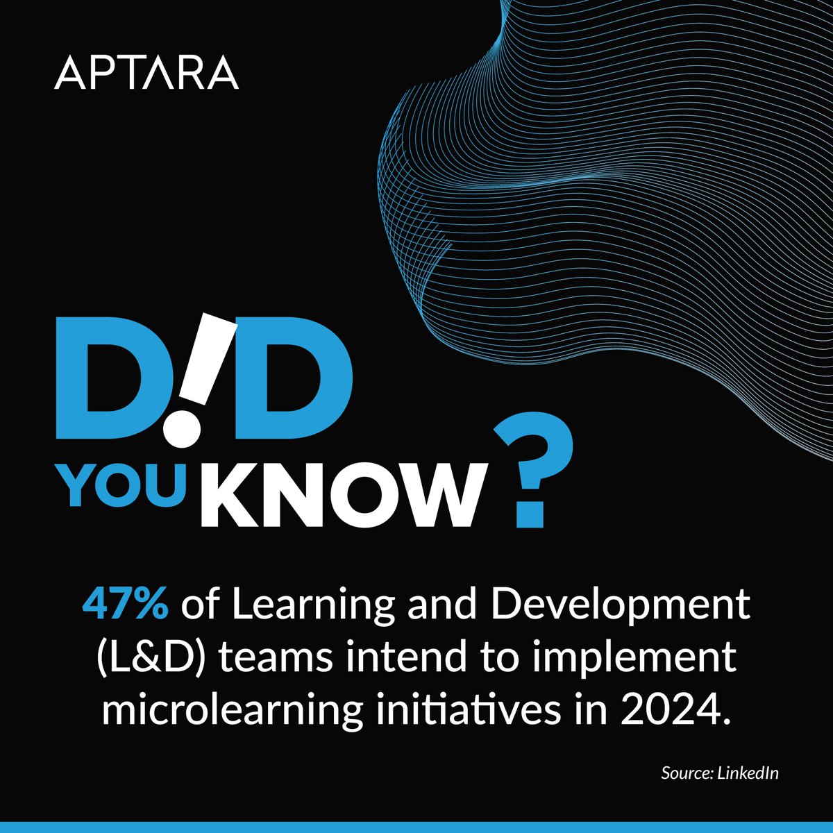 Microlearning is the go-to strategy for Learning and Development teams in 2024.  Stay ahead of the curve with this innovative approach!

#Aptara #Microlearning #eLearning #Training #ProfessionalDevelopment #FutureOfWork #SkillsDevelopment #ContinuousLearning #WorkplaceLearning