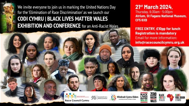 A pleasure to attend today’s event organised by @rcccymru  #CodiCymru exhibition, a key event for the @UN Day against Racial Discrimination.