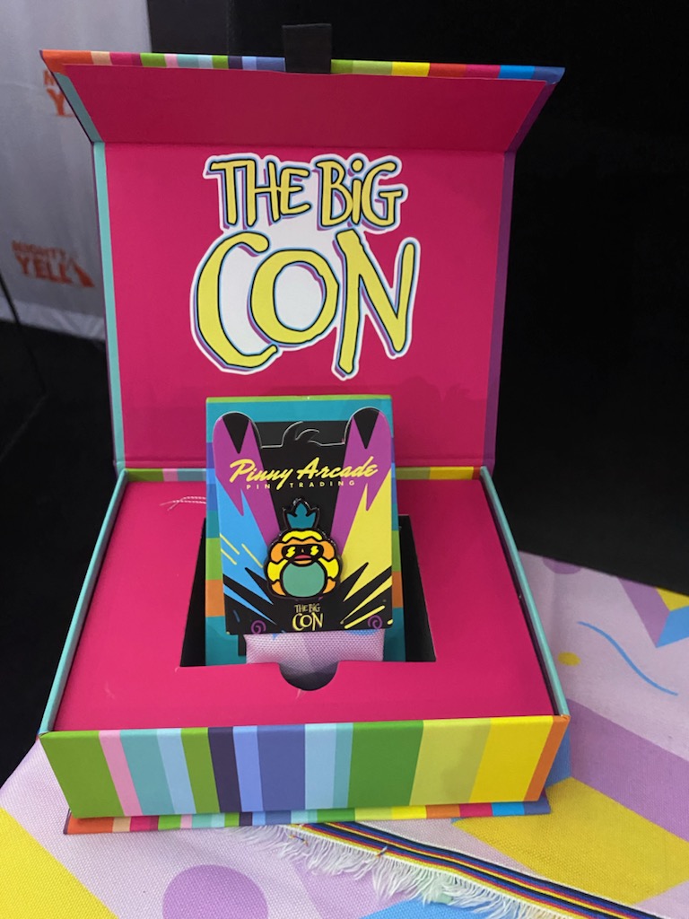 📢 GOOOOOOD MORNING EXPO HALL 📢 It is Day 1 of #PAXEast 🥳 Swing by BOOTH 19031 to be the first to pick up our @pinny_arcade pin 🍍grab a copy of THE BIG CON with a mystery VHS 📼 AND enter our #SkateandSwitch giveaway 👀 #Giveaway #PAX #gaming #90s #boston