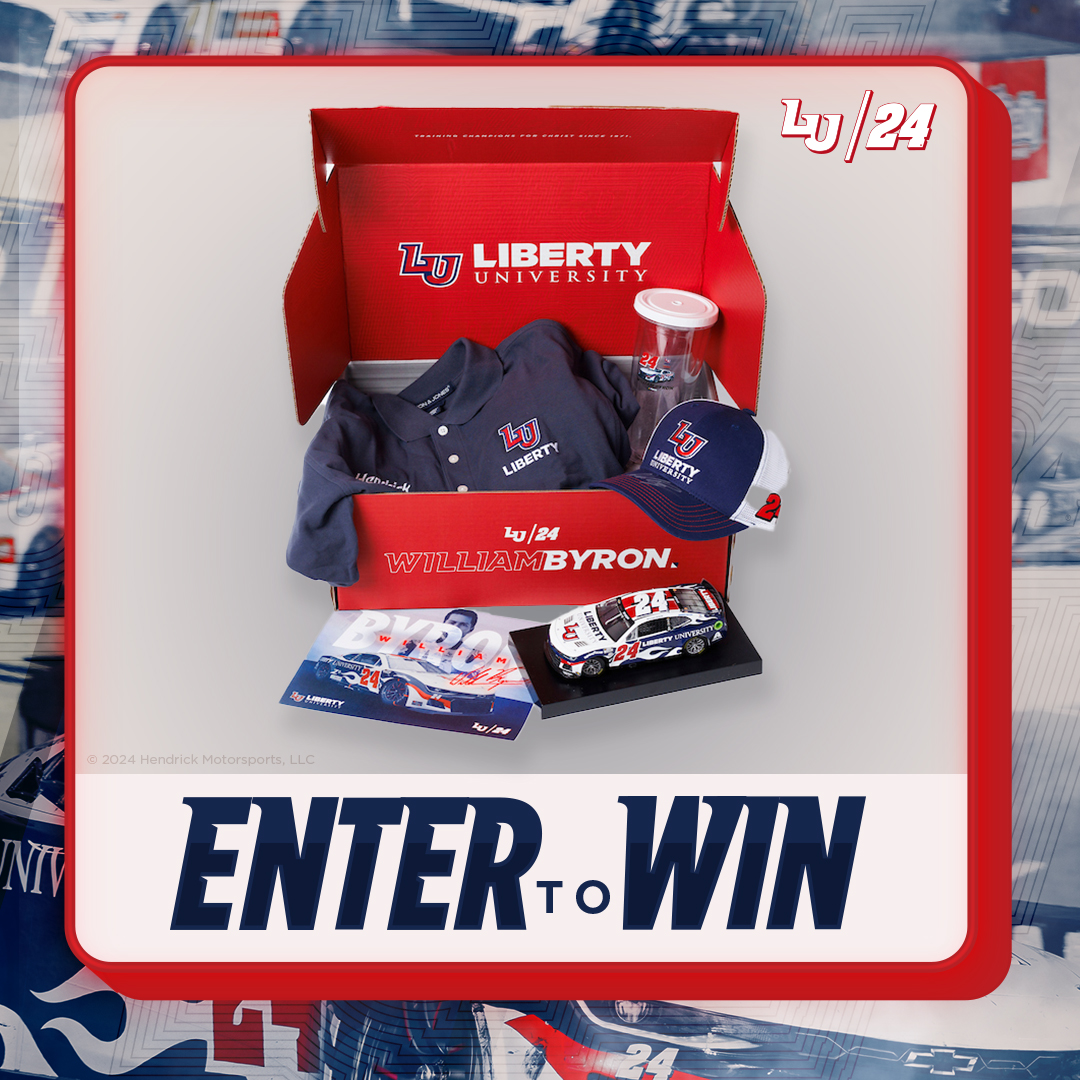 Follow us and retweet for a chance to win an @WilliamByron prize pack, including an autographed die-cast car, LU24 team hat, polo shirt, and more! A winner will be selected on March 29. @Hendrick24Team