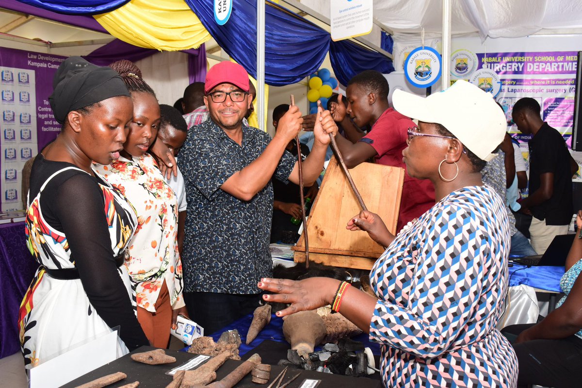 kabuniversity's tweet photo. The Hon Deputy Prime Minister of East African Affairs, Rt Hon Rebecca Kadaga, who graced the occasion as the chief guest.
#StudyAtKAB https://t.co/aVc5NKUuHB