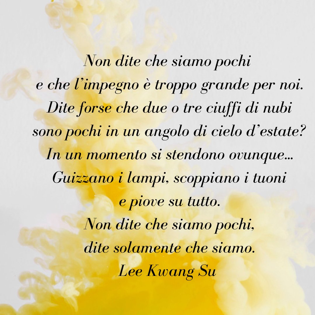 Nella #giornatamondialedellapoesia ricordiamo l'importanza di prendere parte.

Non dite che siamo pochi...
#veritaegiustiziaperGiulio
