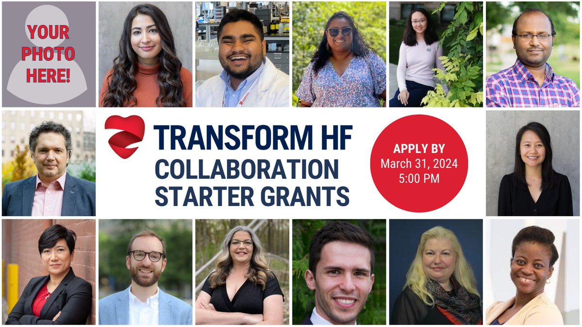 COMPETITION CLOSING MARCH 31: Our $10K Collaboration Starter Grants support TRANSFORM HF members working collaboratively on projects that advance our mission and expand our network. Read about past winners to get inspired: buff.ly/49QEJQX