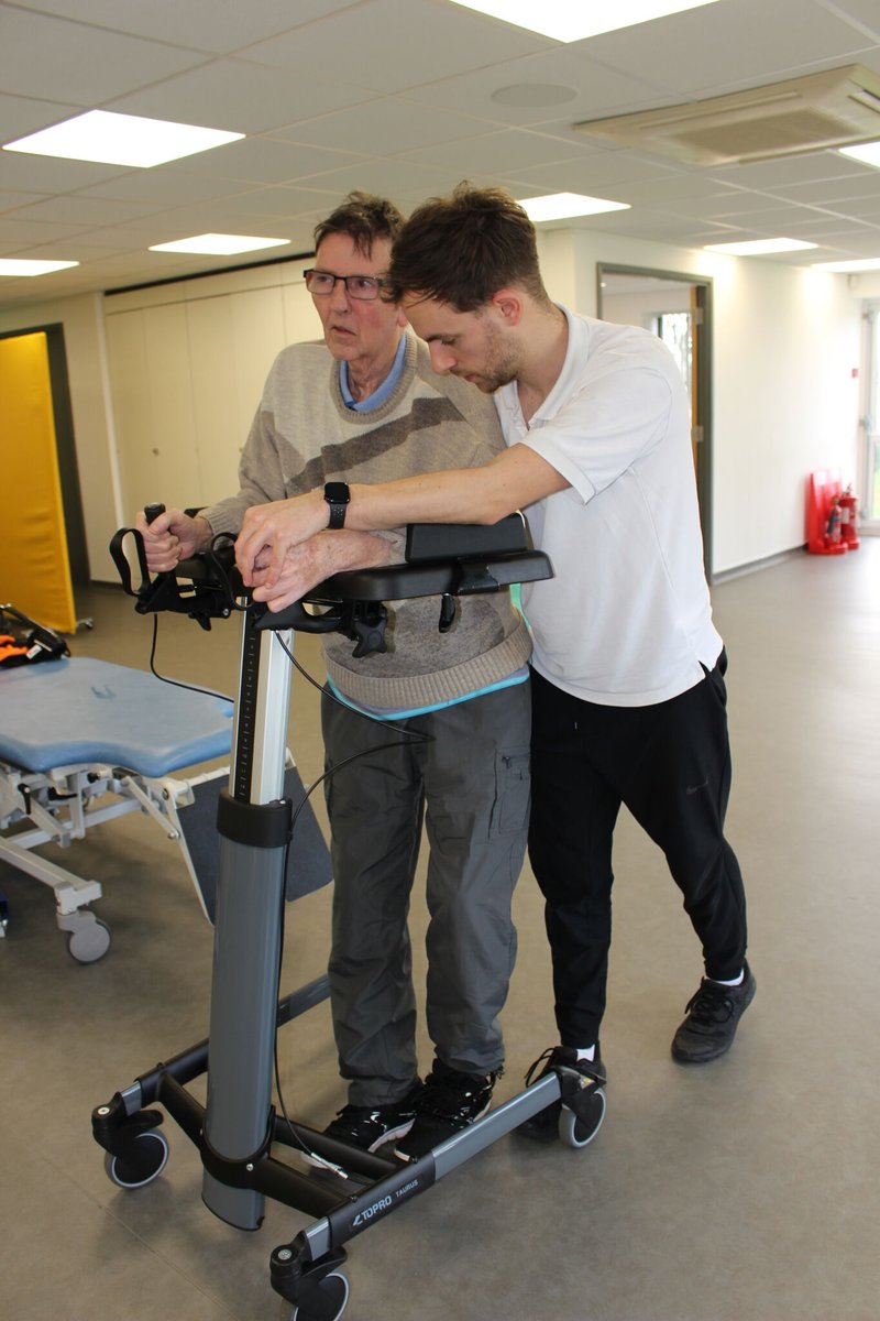 PhysioFunction's tweet photo. Whether it's your first step or your thousandth in stroke recovery, moving matters. You might feel too tired to be active, but regular exercise can help give you more energy & help you sleep better. See how we can help you: https://t.co/sAmnExGUmi #StrokeSurvivor #Topro https://t.co/OEU7ymW6FH