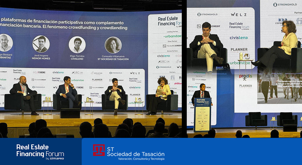 Hemos participado a través de <a href="/ConsueloV11/">Consuelo Villanueva</a> en el Real Estate Financing Fórum, la cita de referencia de la financiación inmobiliaria en #Madrid, organizado por <a href="/simaexpo/">SIMA</a> . Un placer compartir mesa con <a href="/urbanitae/">Urbanitae</a>, <a href="/Civislend/">CIVISLEND</a> y <a href="/NeinorHomes/">Neinor Homes</a>. Gracias @eloy_bohua  y <a href="/enriquemartiin/">Enrique Martín</a>