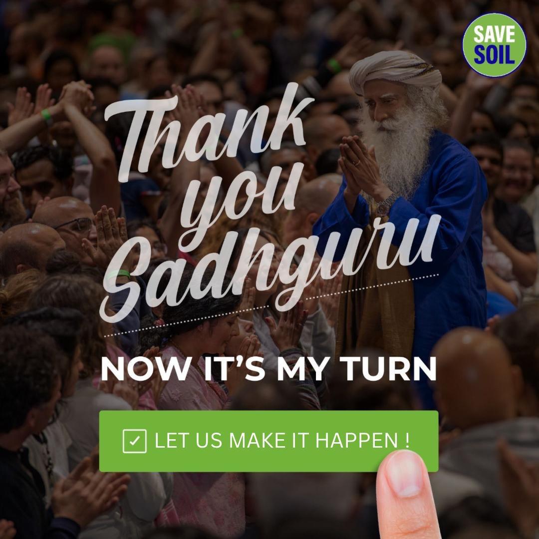 akashsn48's tweet photo. Save Soil to Save the Planet !
#SaveSoil
#SaveSoilMovement
#TwoYearsOfSaveSoil
@cpsavesoil
@SadhguruJV
@ishafoundation
Join and learn about the movement by clicking on the link below:
https://t.co/vDxczKiMbq
let's make it happen ! https://t.co/b9IELESnR7