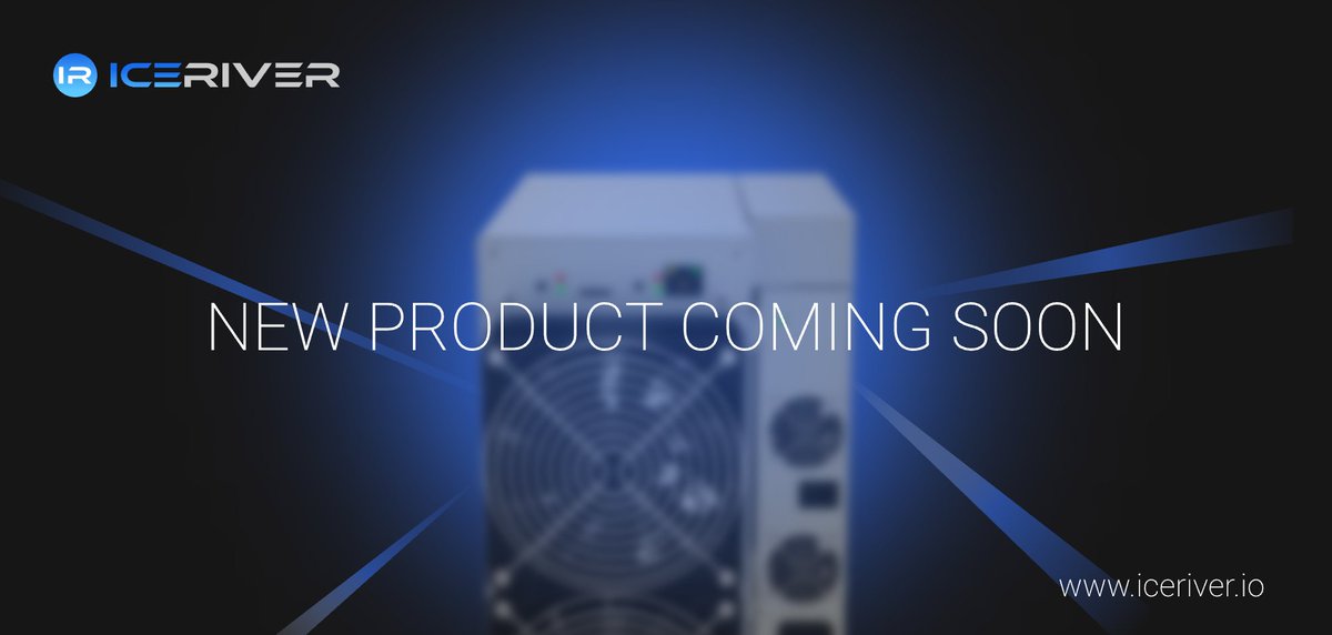 🚀Get ready for the next level🚨 🌟 Next-gen ICERIVER KAS Miner is coming soon with even greater performance🤩 🔥Stay tuned for more information👀 #ICERIVER #Kaspa $KAS #ASICMiner