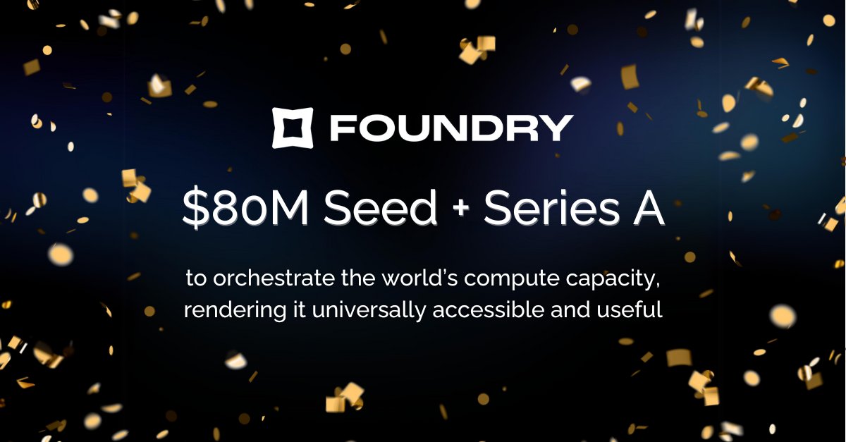 We're excited to announce $80M in seed and Series A funding co-led by @sequoia and @lightspeedvp to further our mission of orchestrating the world’s compute capacity, making it universally accessible and useful. How we can help 👇