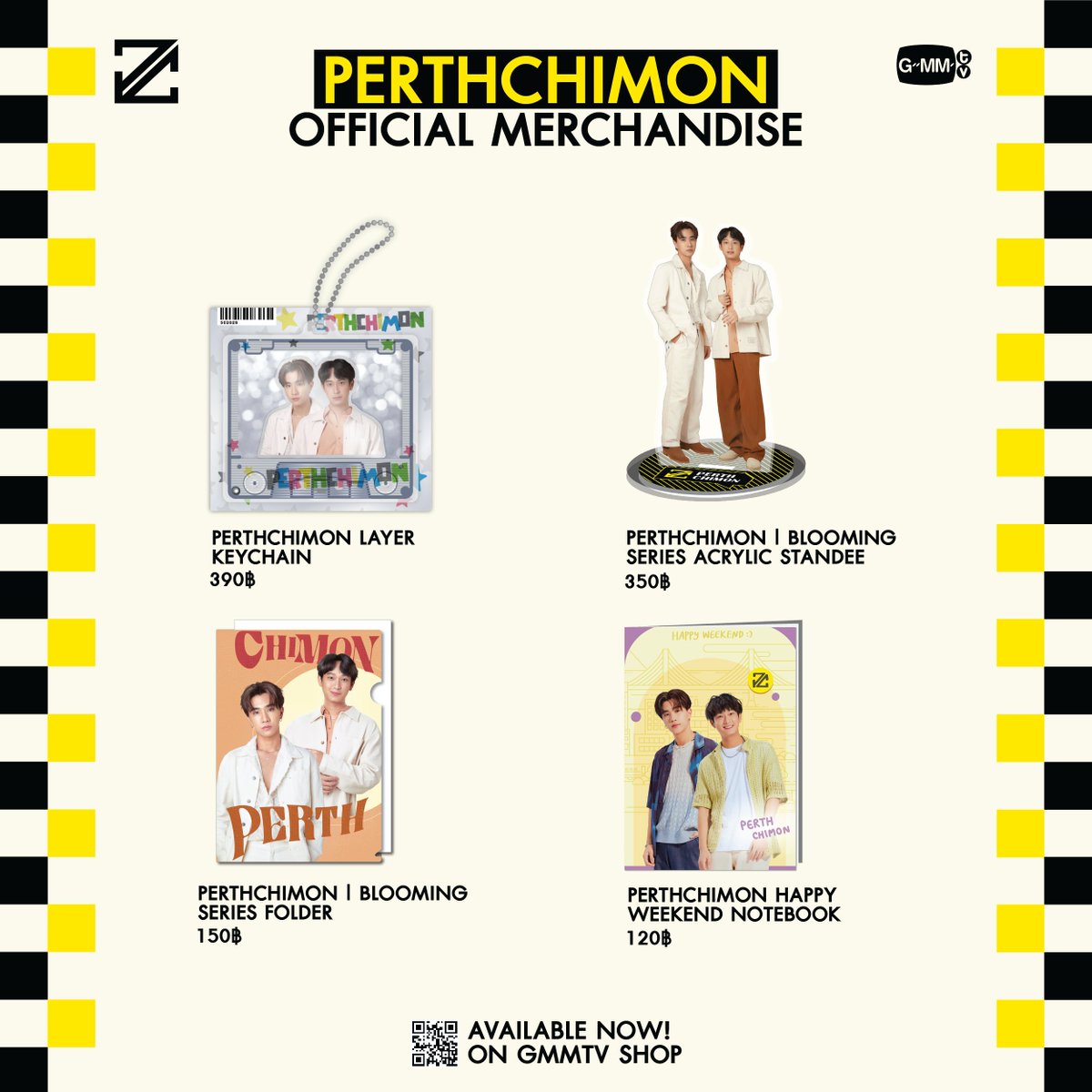Perth-Chimon Official Merchandise are available at GMMTV Shop