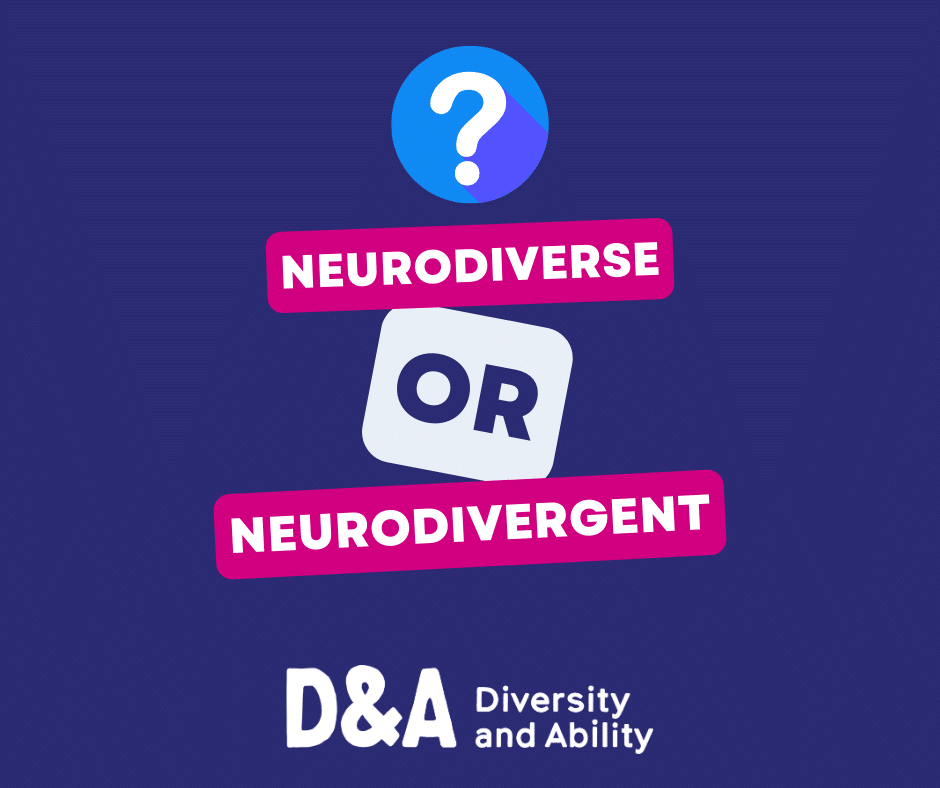 “By using the term neurodiverse and referring to the collective diversity within us all, we reinforce the idea that there is no us and them' A great resource from @DandA_inclusion on the distinction between “Neurodiverse” and “Neurodivergent”👇@NCWeek diversityandability.com/blog/neurodive…