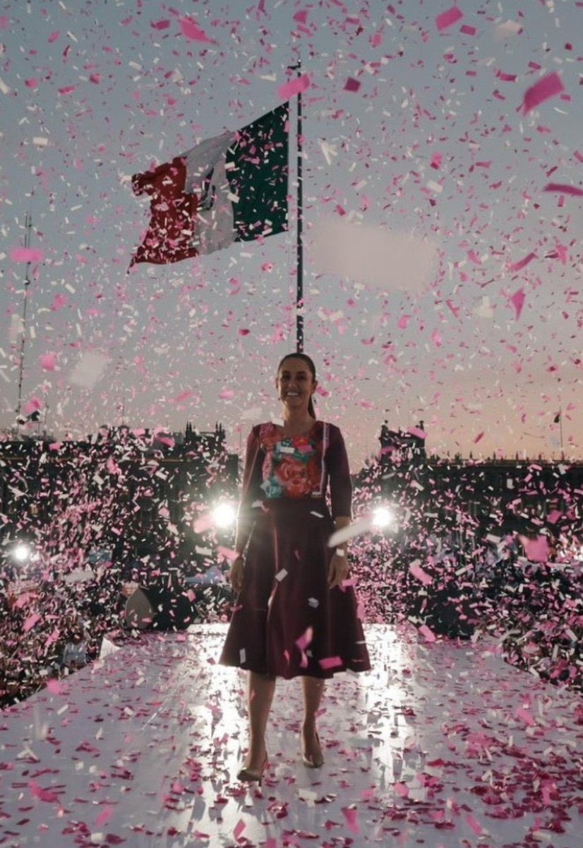 #EsClaudia 
RT MASIVO
Si estás con la próxima Presidenta de México <a href="/Claudiashein/">Claudia Sheinbaum Pardo</a>...❤️❤️