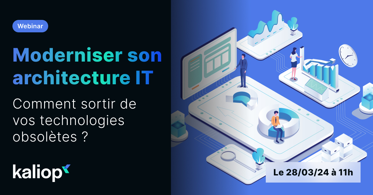 [Webinar 📆 ] Moderniser son #ArchitectureIT n’est pas toujours évident : comment sortir d’une application qui repose sur des langages et #frameworks qui ne sont plus à la mode ? Comment migrer une solution vers de l’ #OpenSource ou du #Cloud ? 👉 hubs.li/Q02mHCjR0