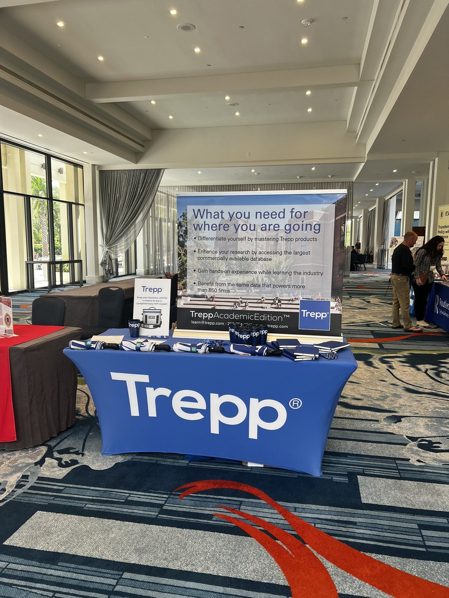 erin_timko's tweet photo. @ARESconference attendees, stop by the Trepp booth to learn more about how the #TreppEducationSegment supports various research papers and programs! @TreppWire https://t.co/uGpkSNDBFz