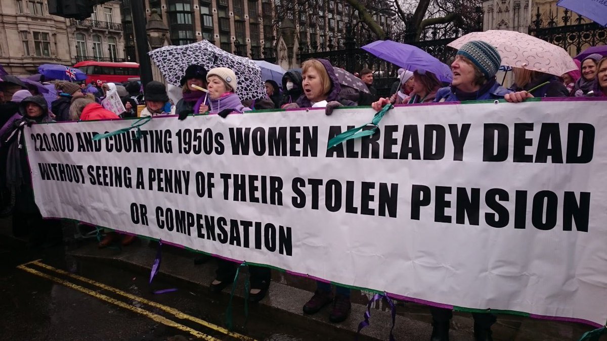 Marion_Malcher's tweet image. One of the affected women dies every 13 minutes

2021: The DWP was found guilty of maladministration by the Parliamentary and Health Service Ombudsman

2024: Ombudsman recommends compensation but DWP makes it clear they’ll  “refuse to comply”

theguardian.com/money/2024/mar…

#WASPI