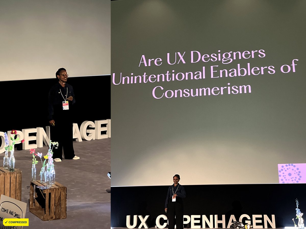Elizabeth Musanga <a href="/_Musanga/">Elizabeth Musanga</a>, an automotive engineer with UX design expertise, emphasizes the pivotal role of UX designers in shaping a sustainable future for the automotive industry.

#SustainableMobility #UXCopenhagen
