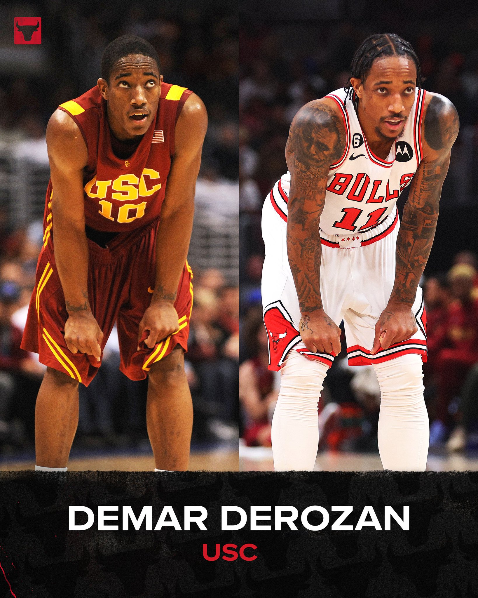 Chicago Bulls on X DeMar DeRozan USC 2008 09 https t BK7gAsbhHj X