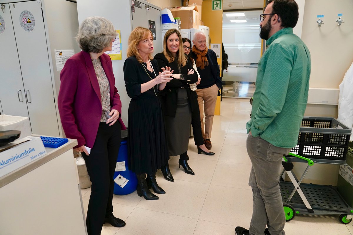 🔎 Ciencia, tecnología, investigación, conocimiento, innovación y talento, mucho talento. Si tenemos un territorio avanzado, es sin duda gracias a centros como @CICbiomaGUNE, una de las joyas de #Gipuzkoa que hoy he tenido la ocasión de conocer. Mila esker!