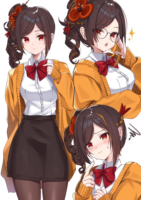 JK千織 #原神Skebご依頼ありがとうございました 