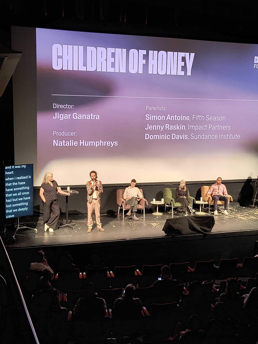 Doc_Campus's tweet photo. Over at CPH:DOX, Masterschool alumni Jigar Ganatra pitched his latest film, Children of Honey. Good luck to Jigar and team!

Read up on the award-winning Tanzanian filmmaker here: https://t.co/uarLlrIczh https://t.co/gfMHcrzv58