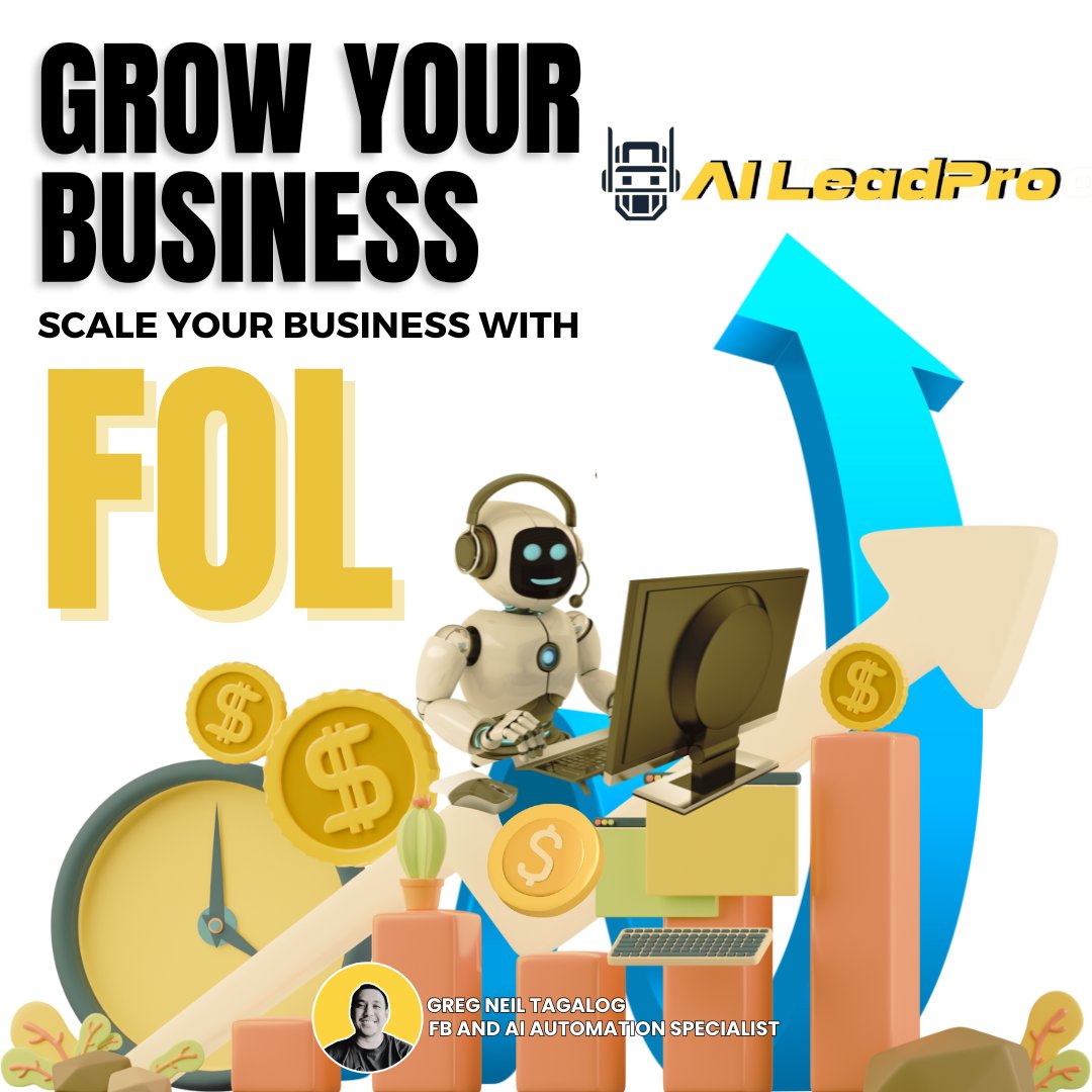 greg_tagalog's tweet photo. Say goodbye to manual lead nurturing with FOL Systems!
Our automation platform streamlines lead qualification, letting you focus on closing deals. 📧
Effortlessly engage leads with personalized sequences and optimize campaigns for maximum results.
Sign up for a free trial now! https://t.co/ZhykdlFmM7